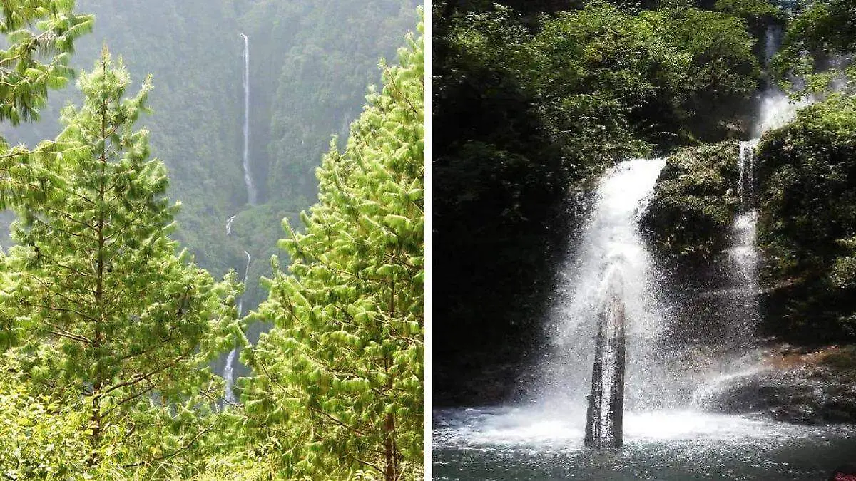 cascadas las golondrinas 